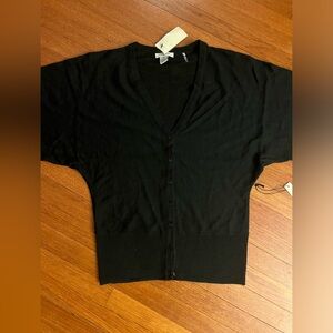 Vertigo Paris Black Wool Blend Cardigan Women’s Size Medium